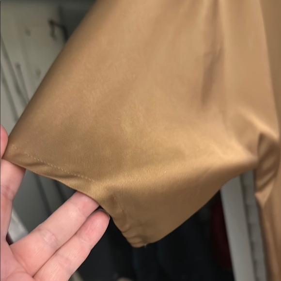 Banana Republic Tan V-Neck Blouse - Picture 4 of 6